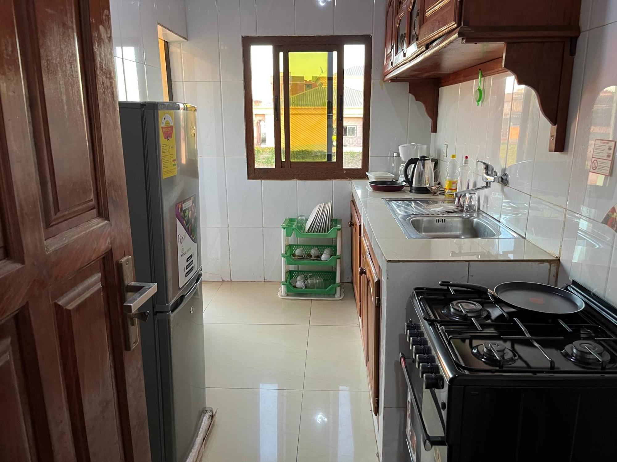 Appartement Moderne De 120M2 , Dote De Cameras De Surveying Et Situe A Maetur Nkomo, Un Quartier Residentiel Yaoundé Kültér fotó